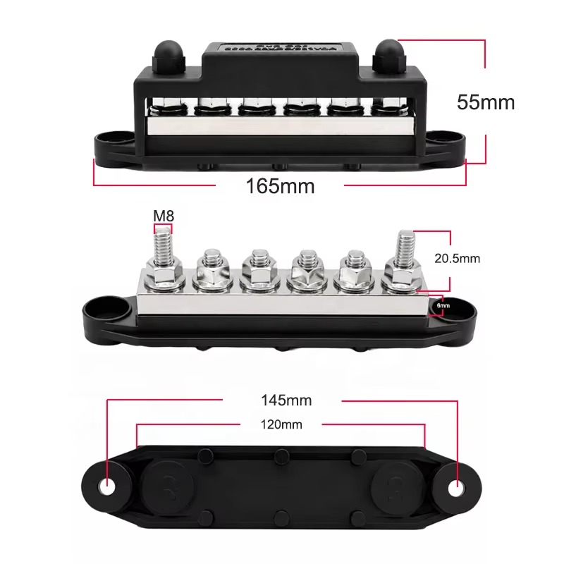 400A Automotive Spring Termina - đánh giá và giá Screw Terminal Block