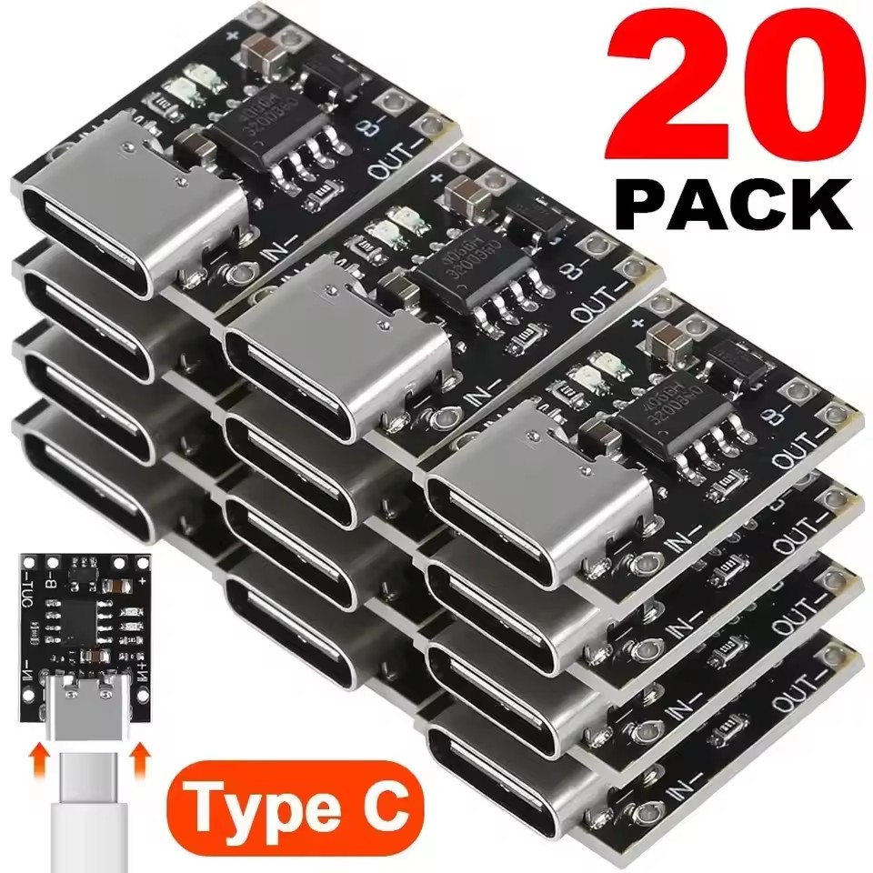 1-20Pcs TP4056 3.7V Lithium Ba - đánh giá và giá Usb C Cable