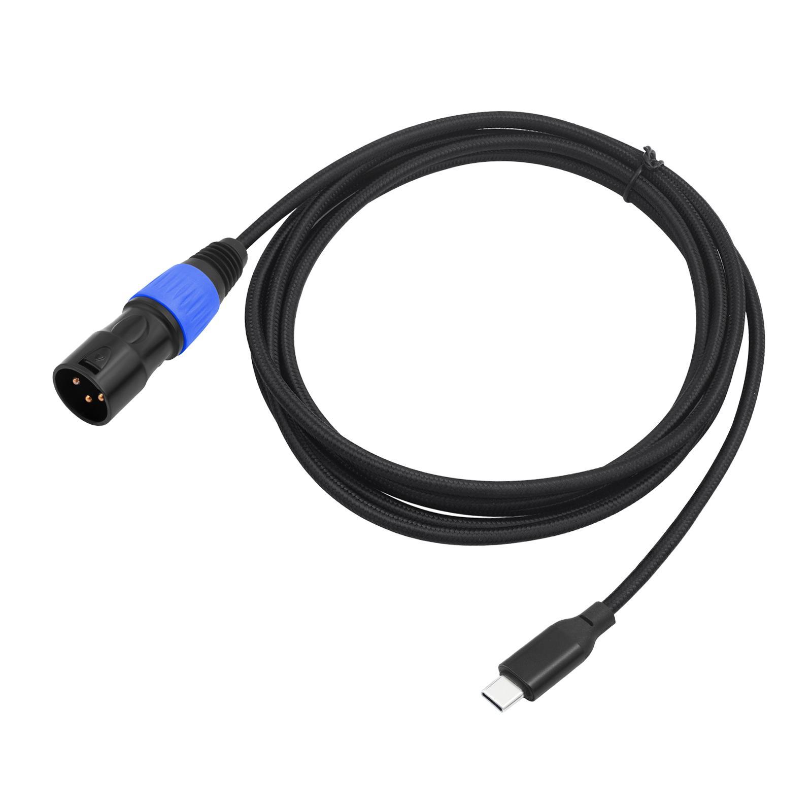 USB C to XLR Male Audio Mixer  - đánh giá và giá Usb C Cable