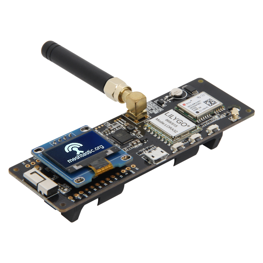 LILYGO TTGO Meshtastic T-Beam  - đánh giá và giá Esp32 Battery Holder Lipo