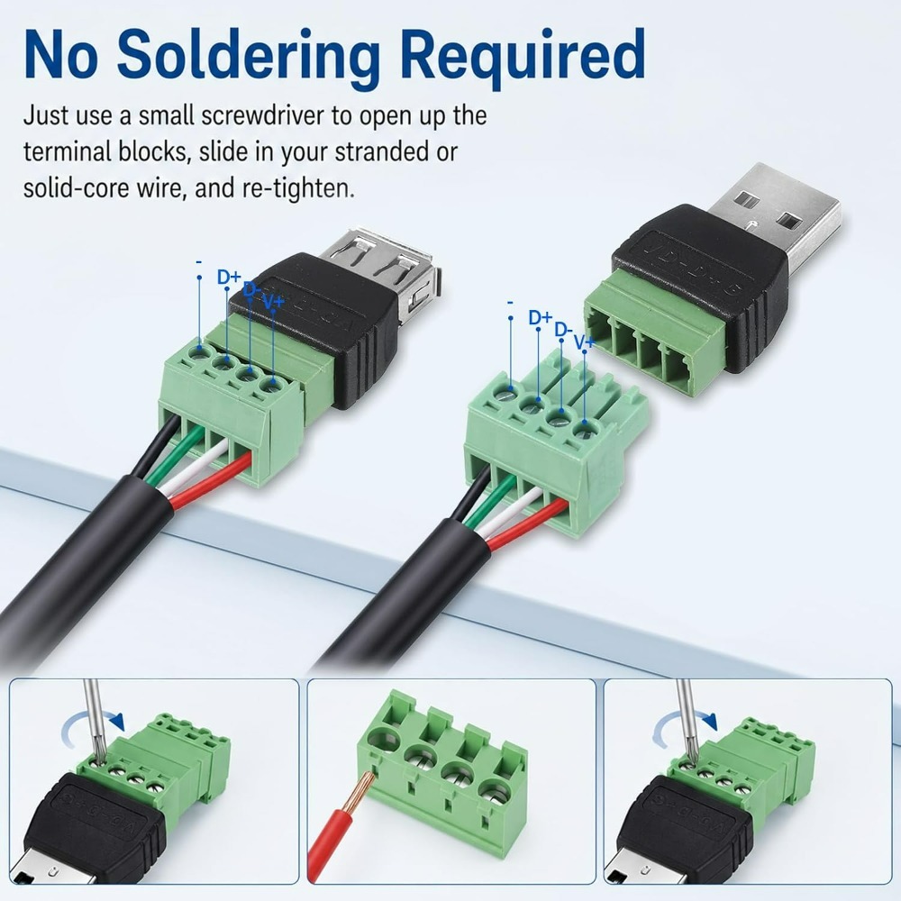 4 Pin Screw Terminal Block to  - đánh giá và giá Screw Terminal Block