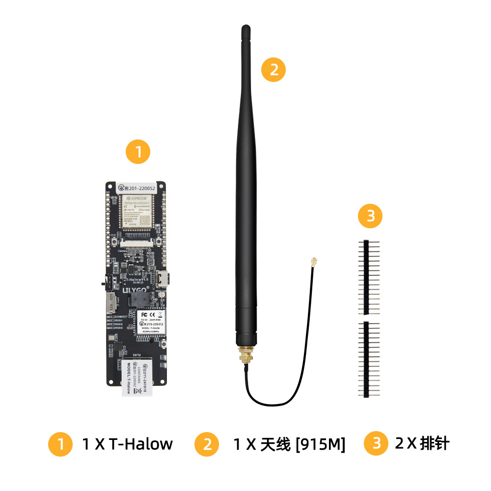 LILYGO® T-Halow ESP32-S3 Devel - đánh giá và giá Esp32 Battery Holder Lipo
