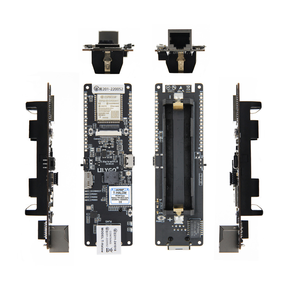 LILYGO® T-Halow ESP32-S3 Devel - đánh giá và giá Esp32 Battery Holder Lipo