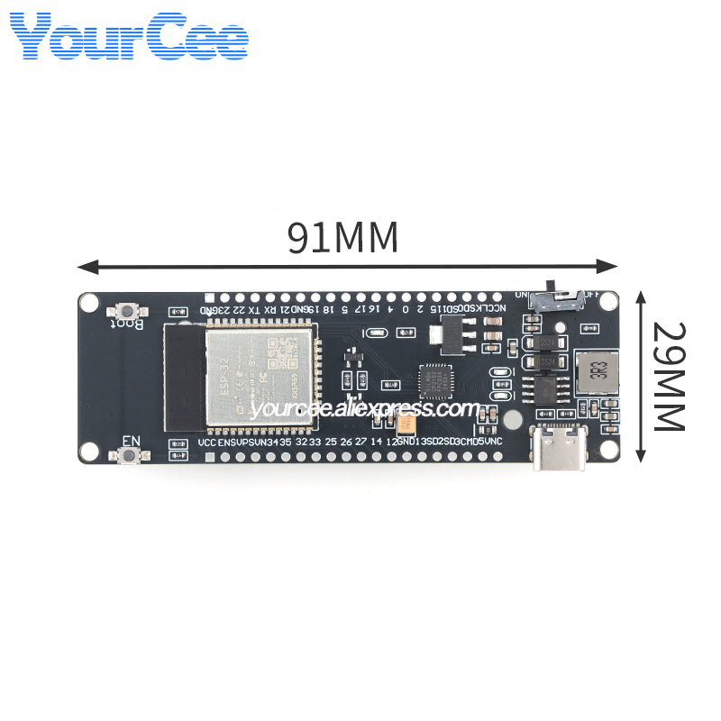 Bo mạch phát triển ESP32 tích  - đánh giá và giá Esp32 Battery Holder Lipo