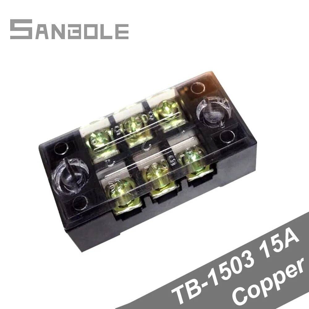 Kép Row Đồng TB-1503 Dải Vít K - đánh giá và giá Screw Terminal Block
