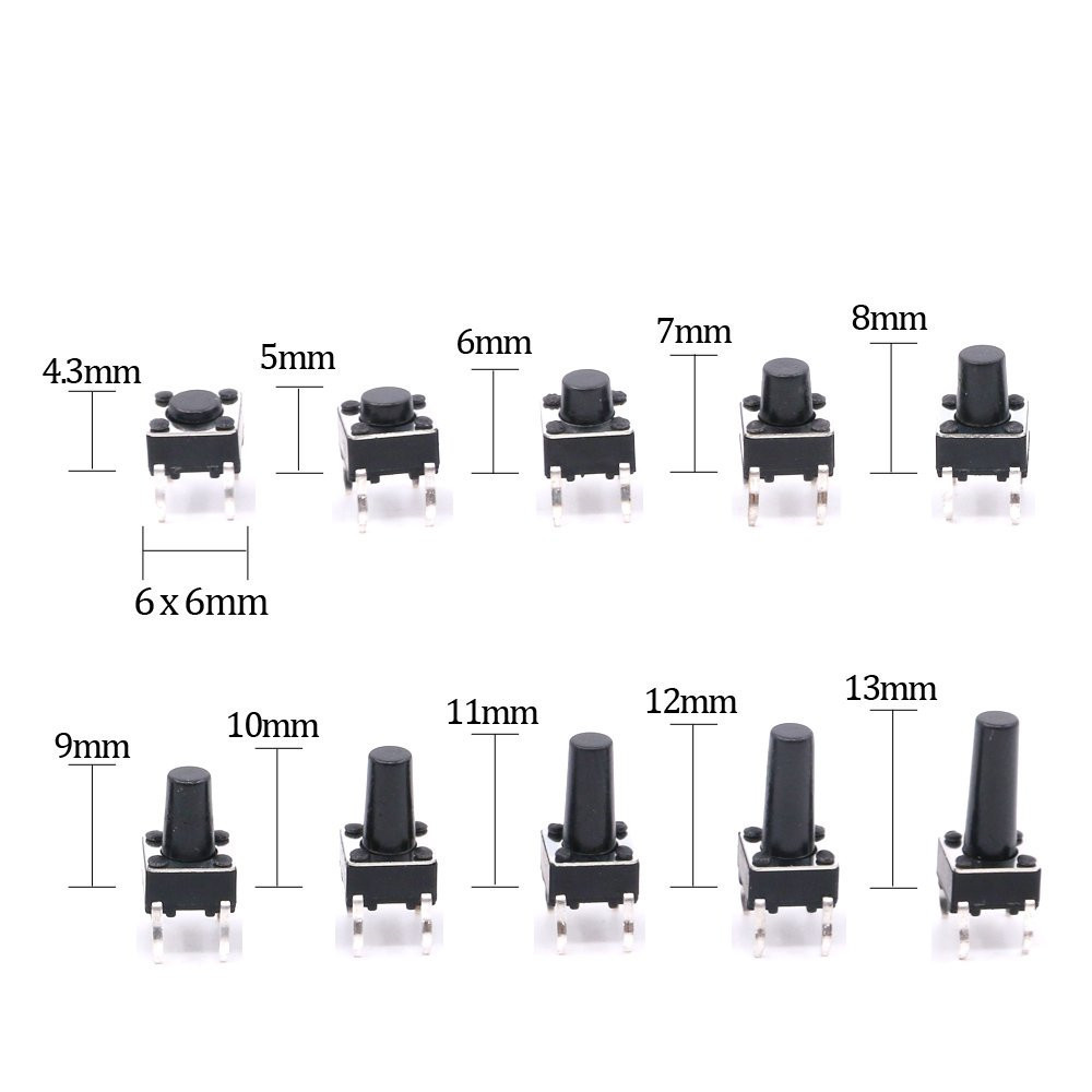 10 Mô Hình 6*6 Lược Công Tắc X - đánh giá và giá Breadboard 400 Point